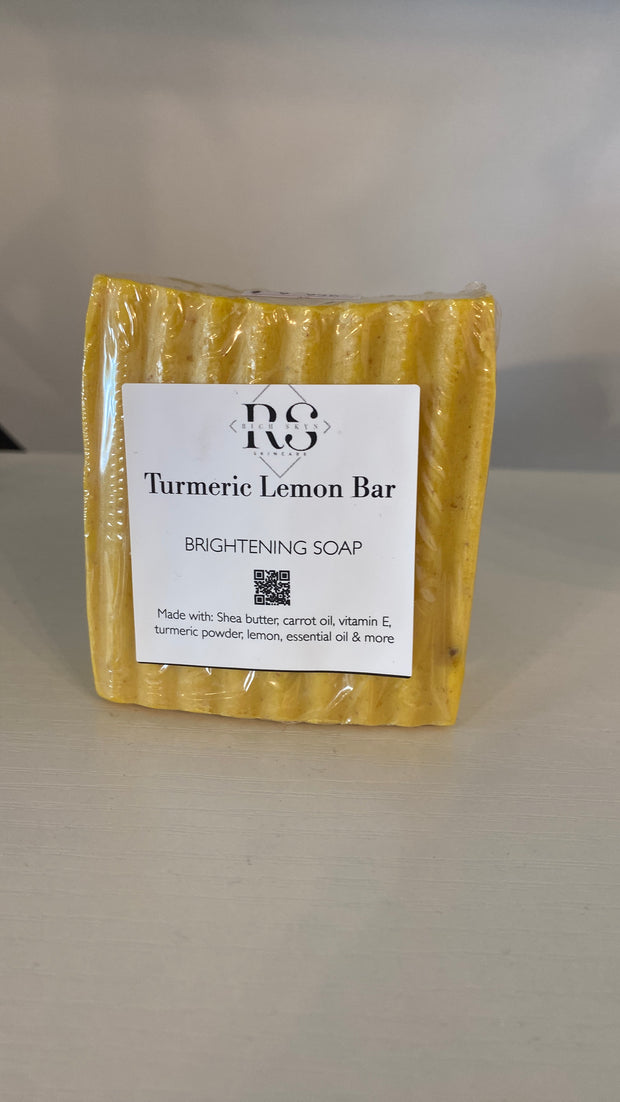 Rich Turmeric Lemon Bar